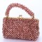 sac bronze en perles